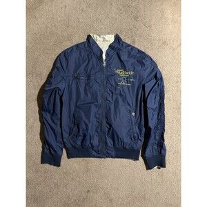 Diesel Y2K Reversible Nylon Bomber Jacket XL